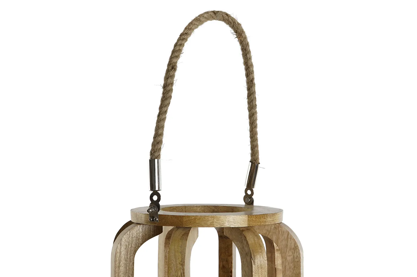 Bougeoir en manguier et verre naturel — Photo 1