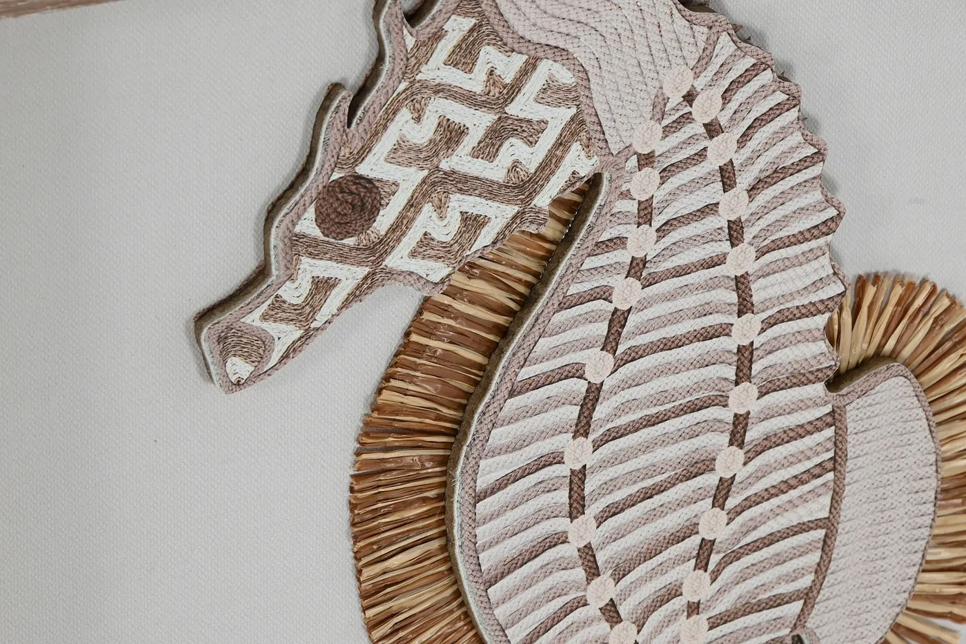Tableau toile 3D en jute marine (4 modèles) — Photo 2