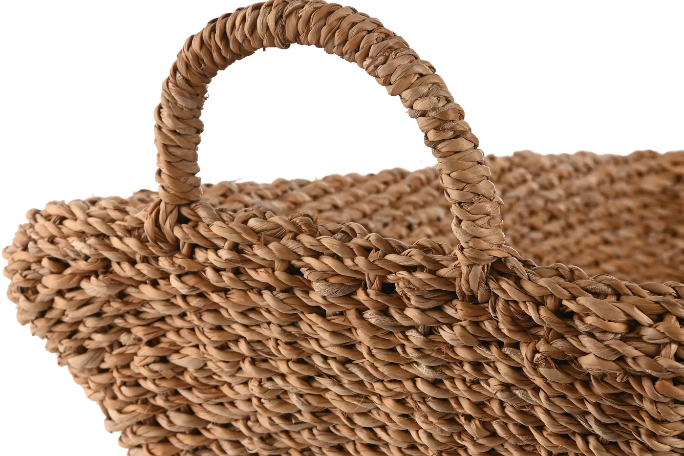 Dienblad van zeegras en jute naturel — Foto 3