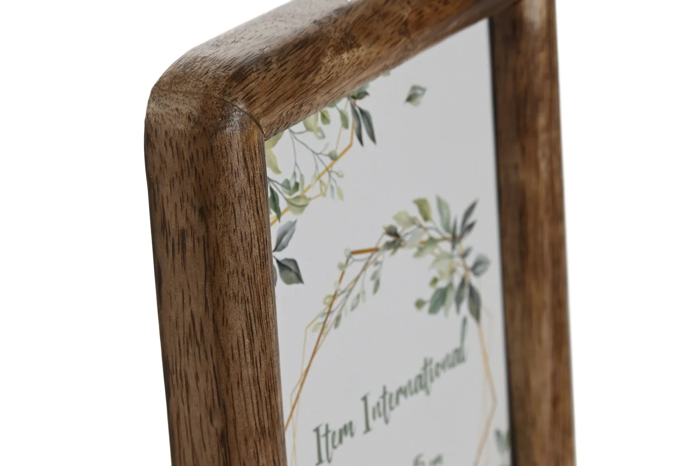 Mango wood glass photo frame — Photo 2