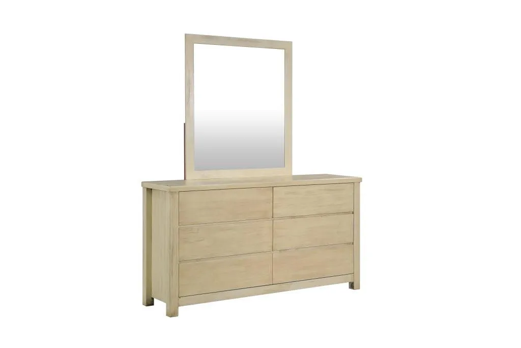 Espejo de acacia natural — Foto 2