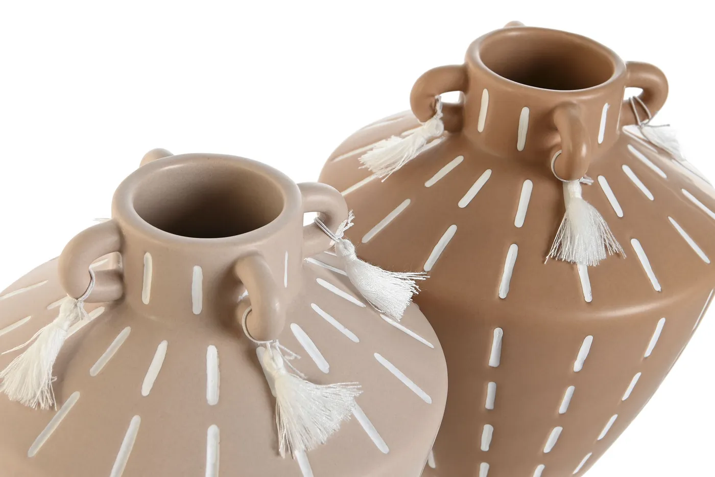 Ceramic vase with fringes (2 designs) — Photo 2
