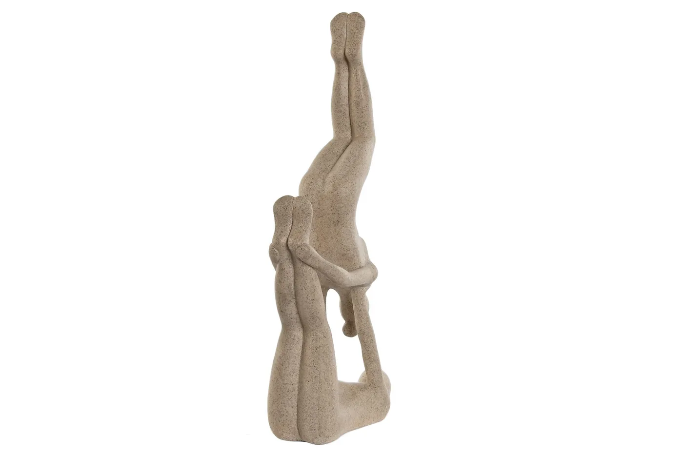Yoga resin figure – beige — Photo 2