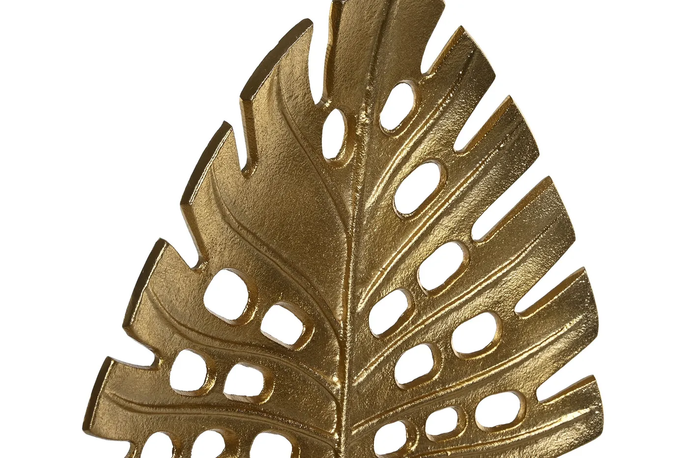Leaf aluminium marble decoration – gold — Photo 2