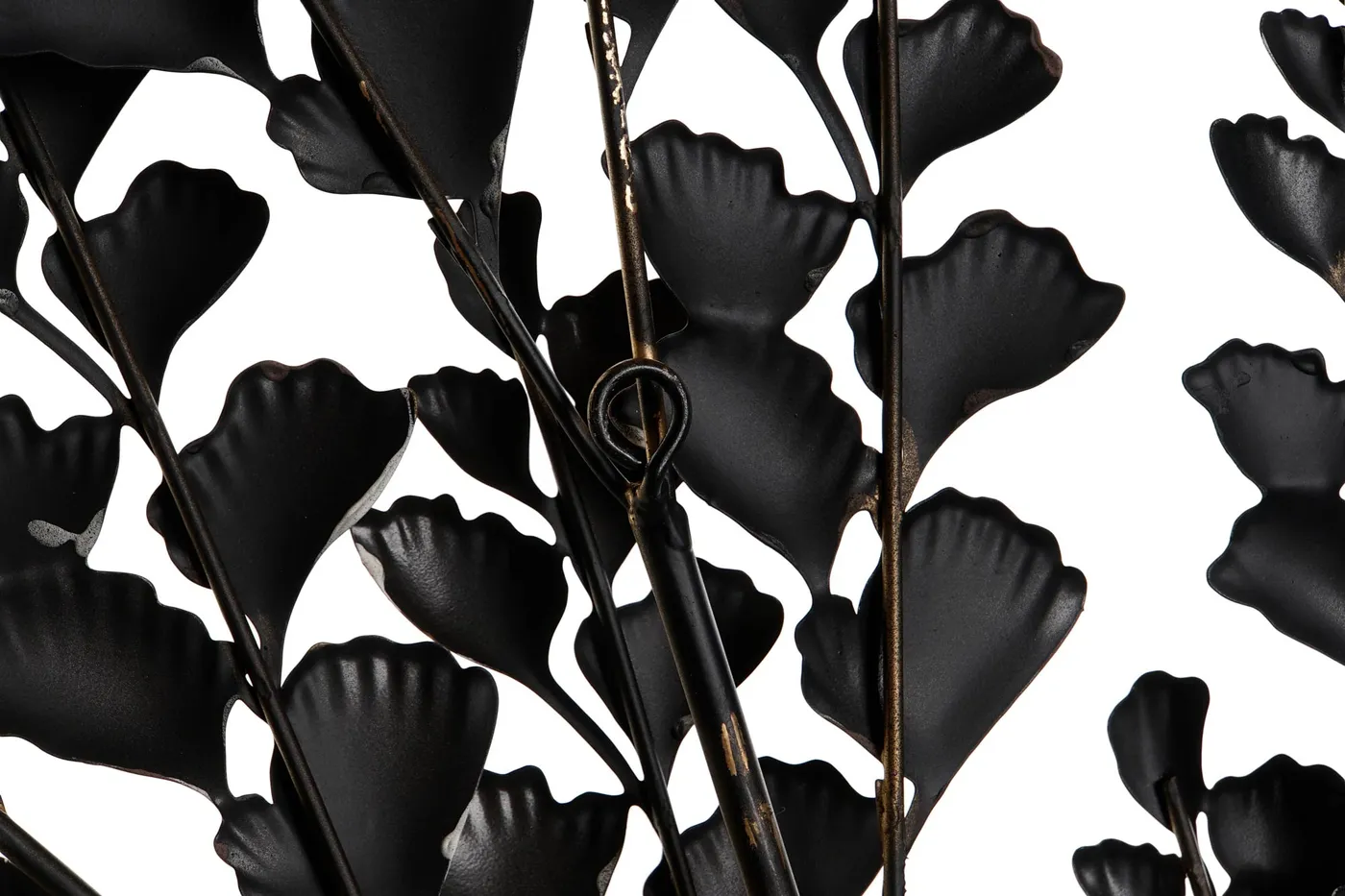 Metal wall decoration branches – beige — Photo 2