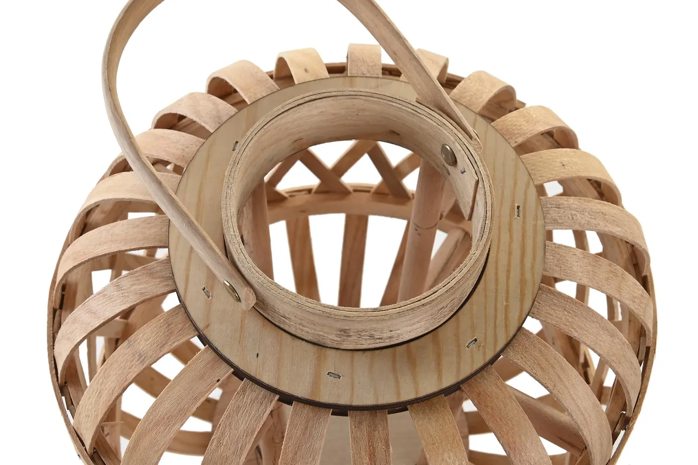 Wood candle holder – natural — Photo 2