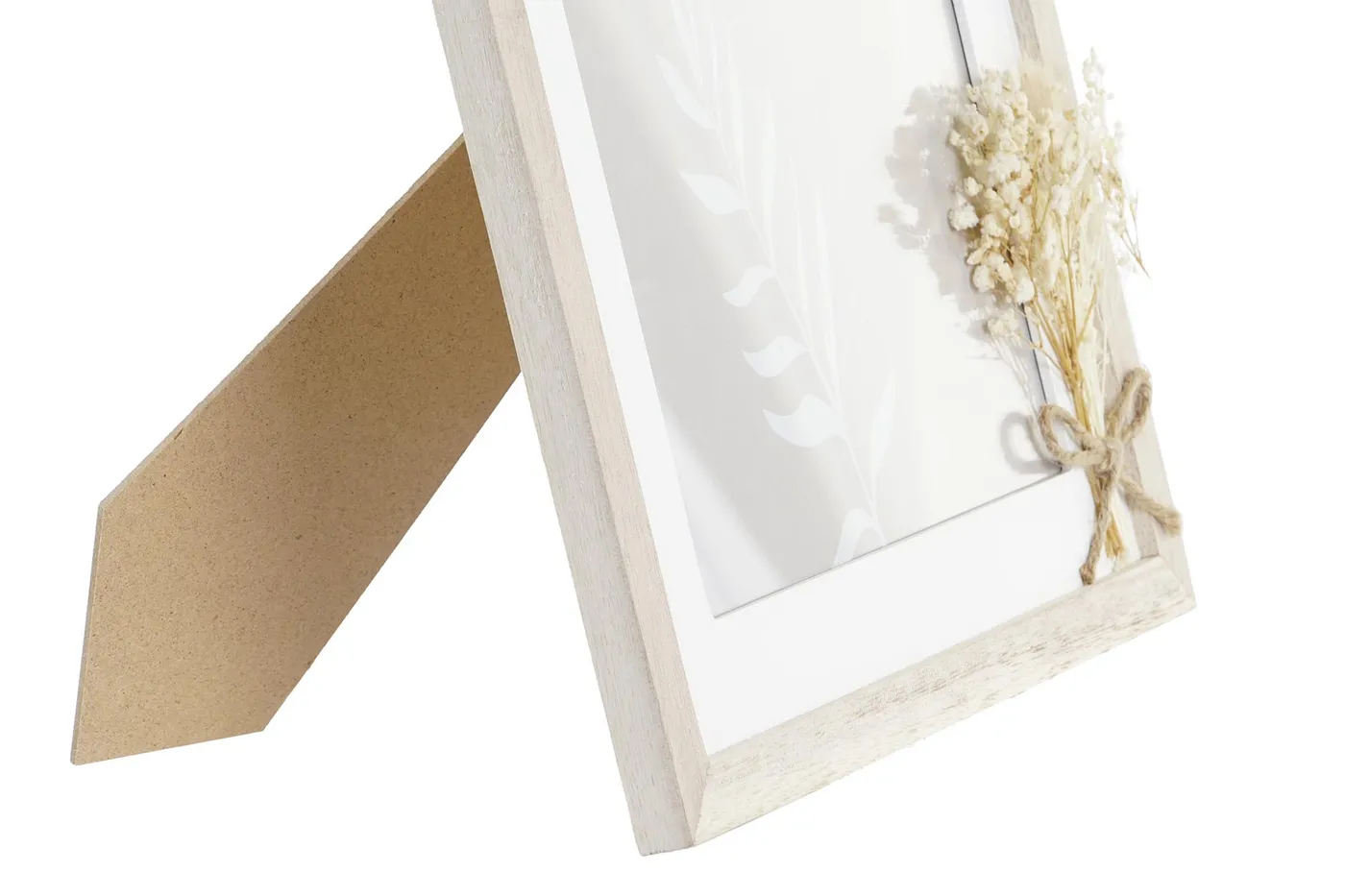 Paulownia glass photo frame – natural — Photo 2