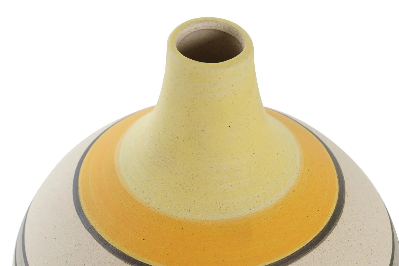Ceramic vase – mustard — Photo 2