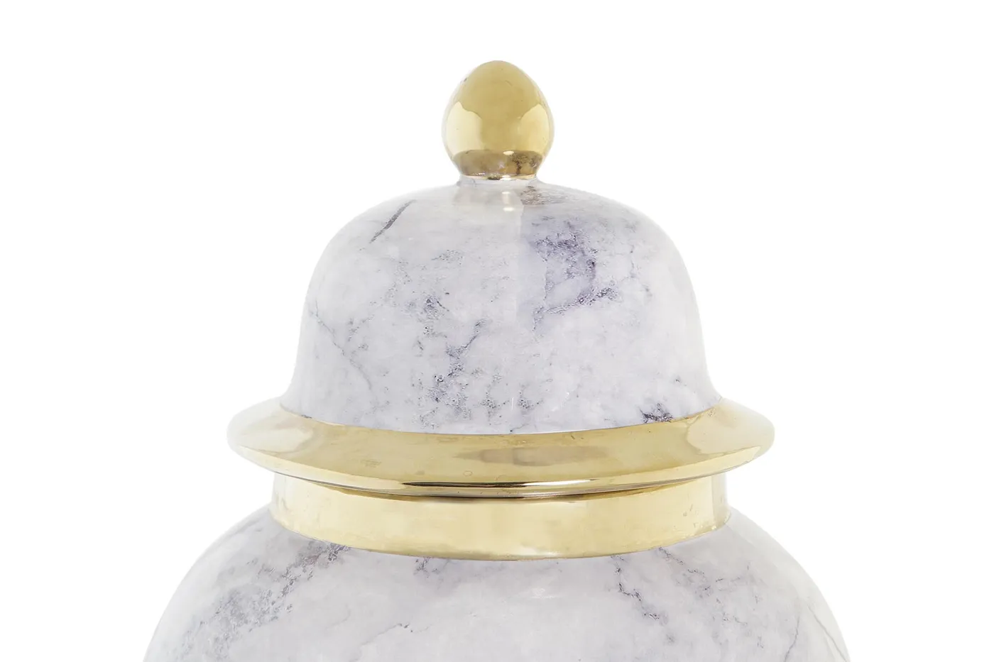 Porcelain marble ginger jar — Photo 2