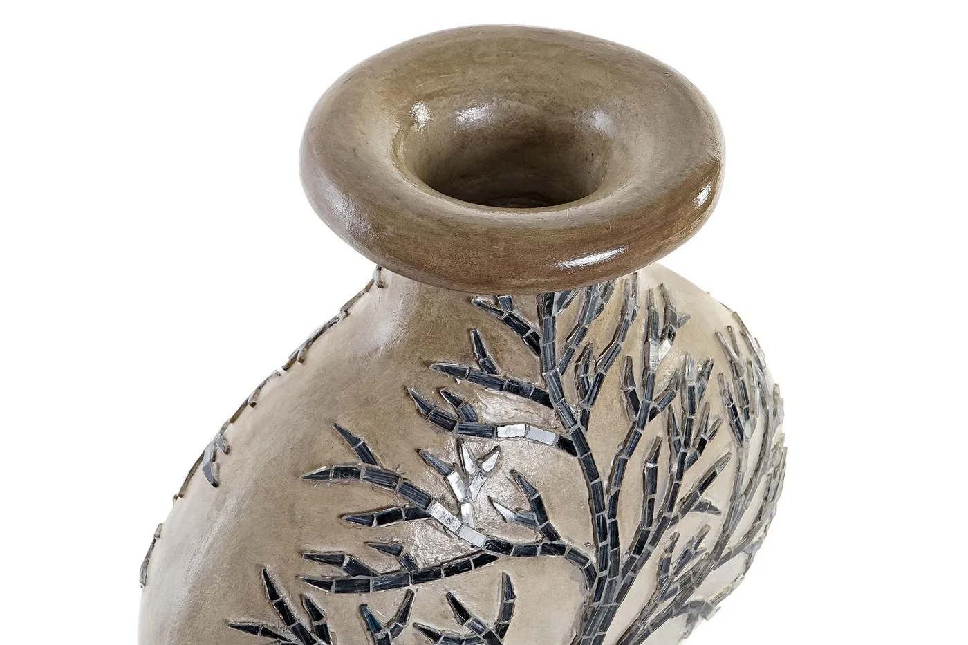 Vaas kunstboom van glas en terracotta — Foto 2