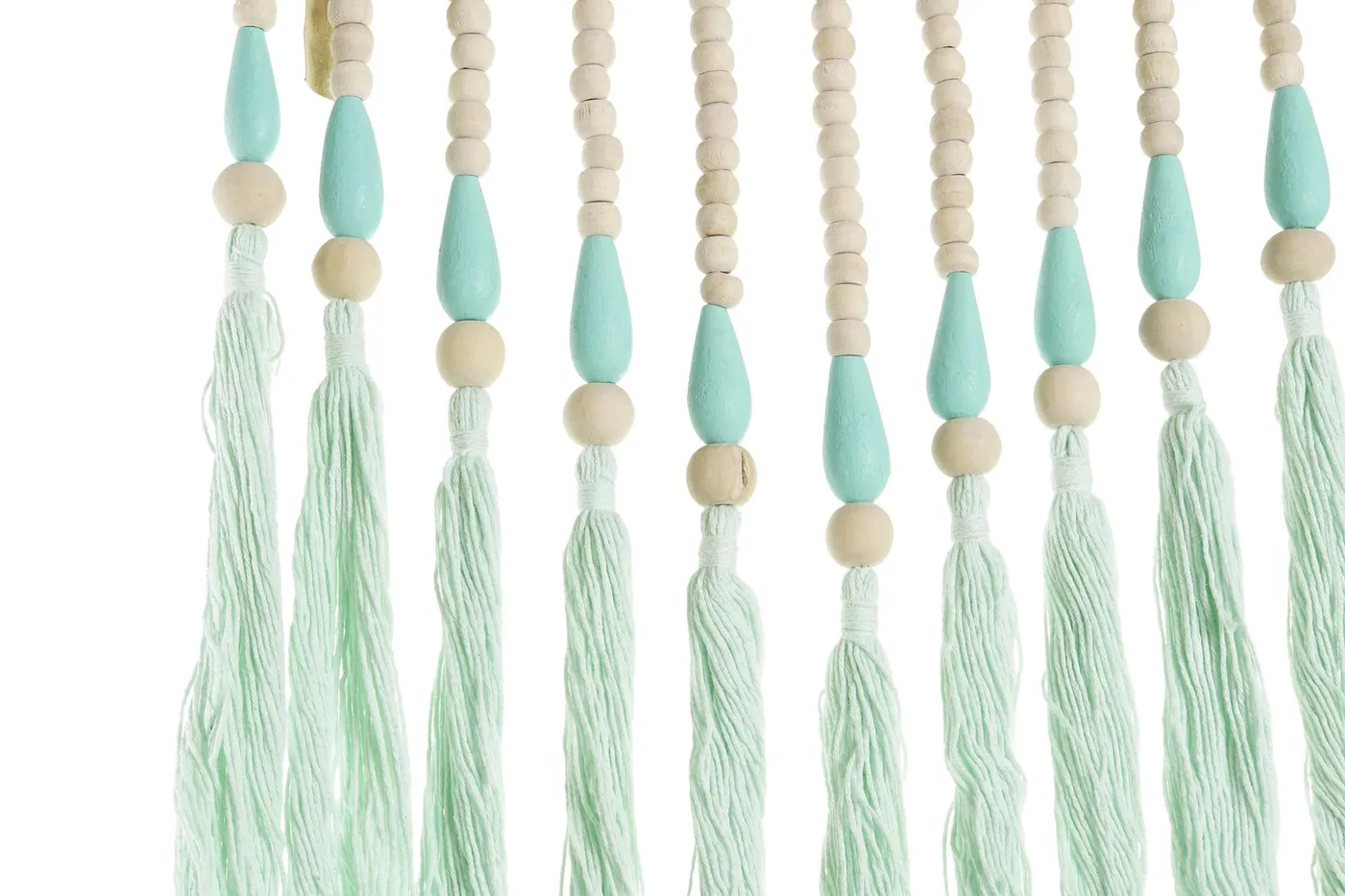 Decoración colgante de madera y algodón (2 modelos) — Foto 2
