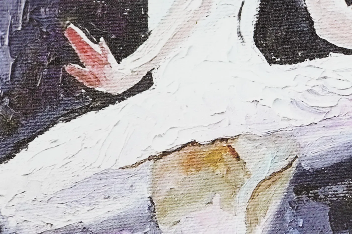 Ballerina schilderij canvas van grenen (2 modellen) — Foto 2