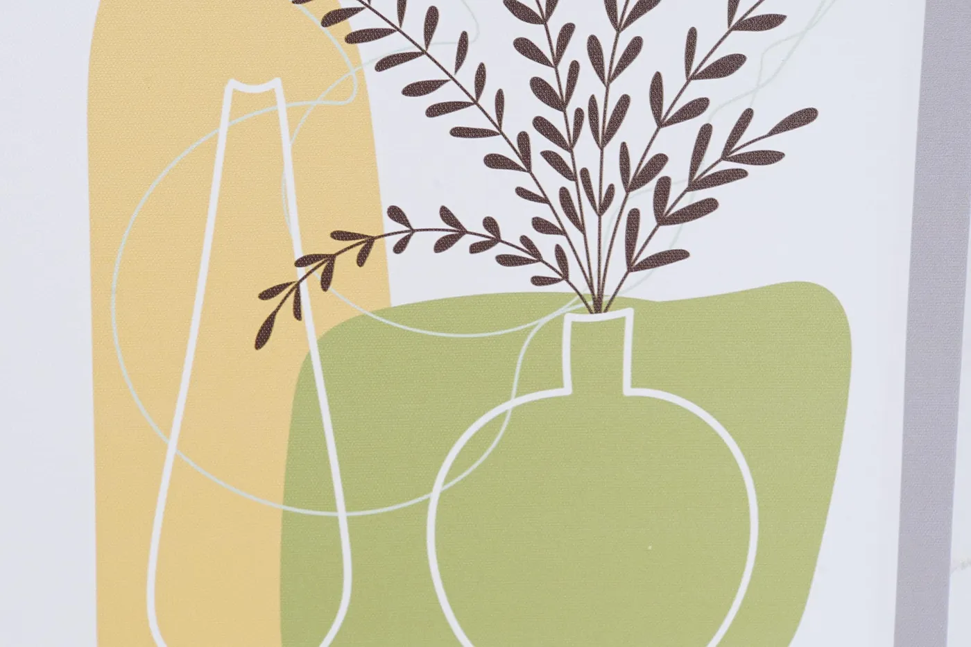 Pine wall art canvas vase (3 designs) — Photo 2
