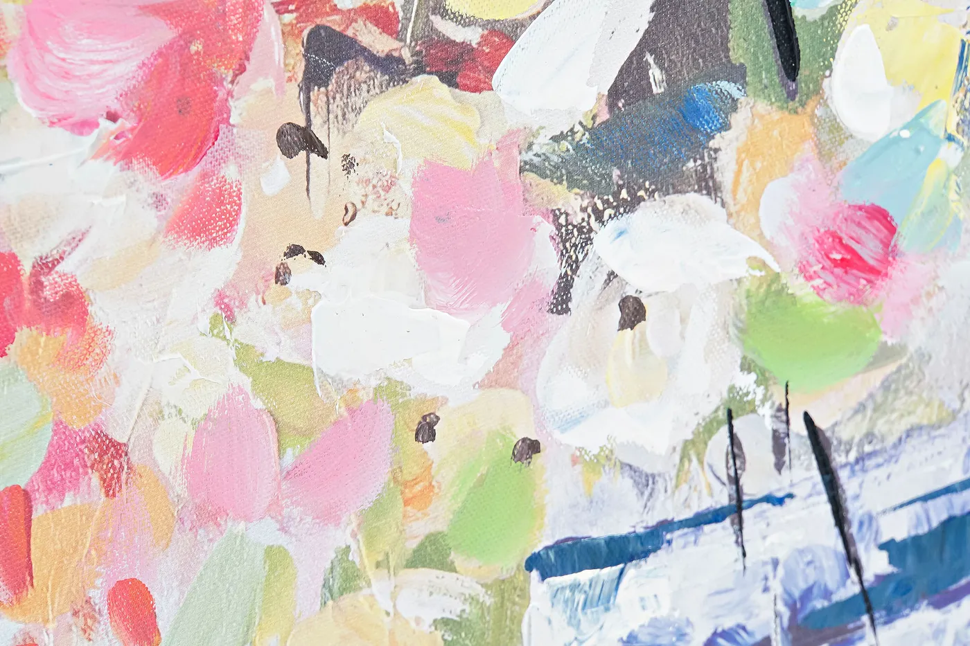 Schilderij canvas vaas van grenen (2 modellen) — Foto 2