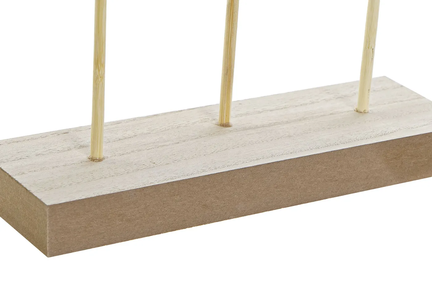 Decoración espejo de madera natural — Foto 2