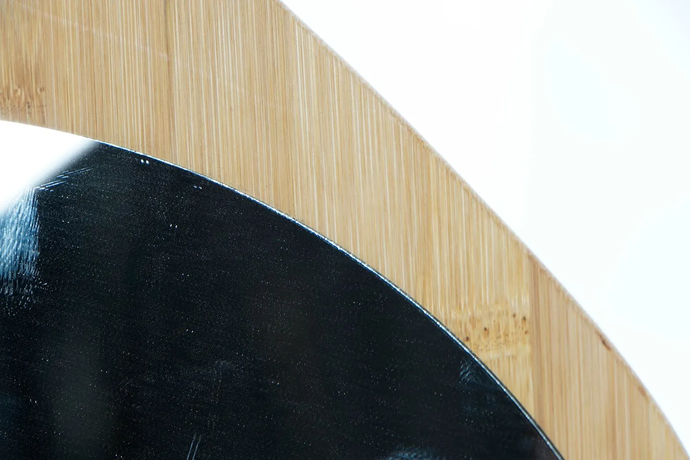 Espejo de madera y cristal natural — Foto 2