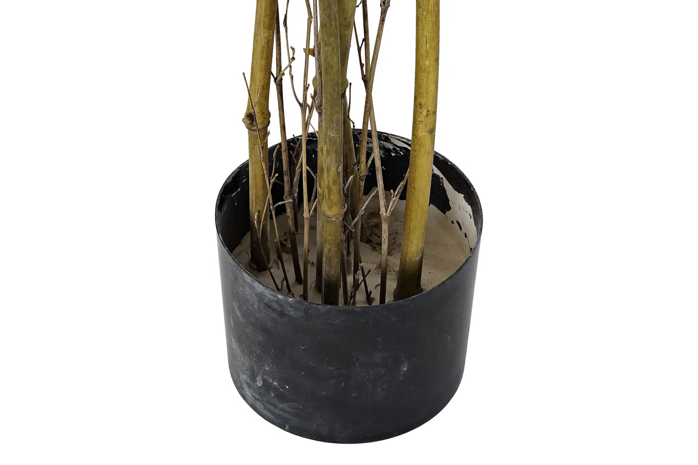 Plante artificielle en polyéthylène et bambou verte — Photo 2