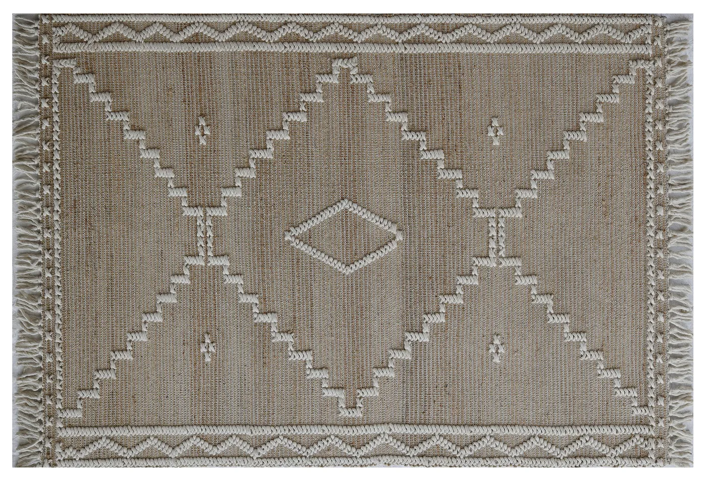 Antislip vloerkleed van jute
