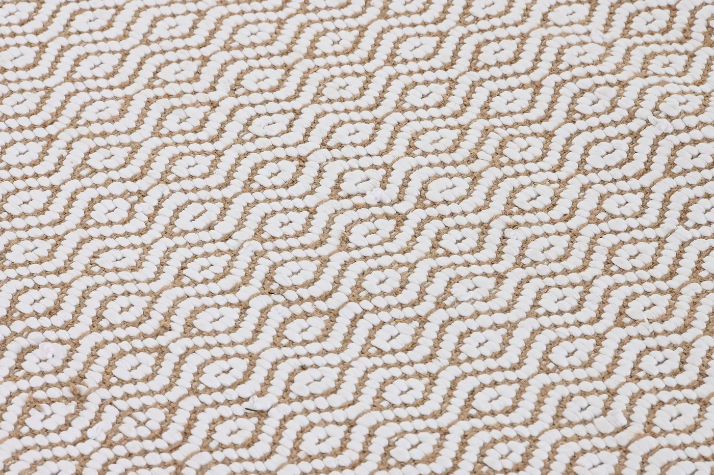 Jute natural fibre rug – natural — Photo 2