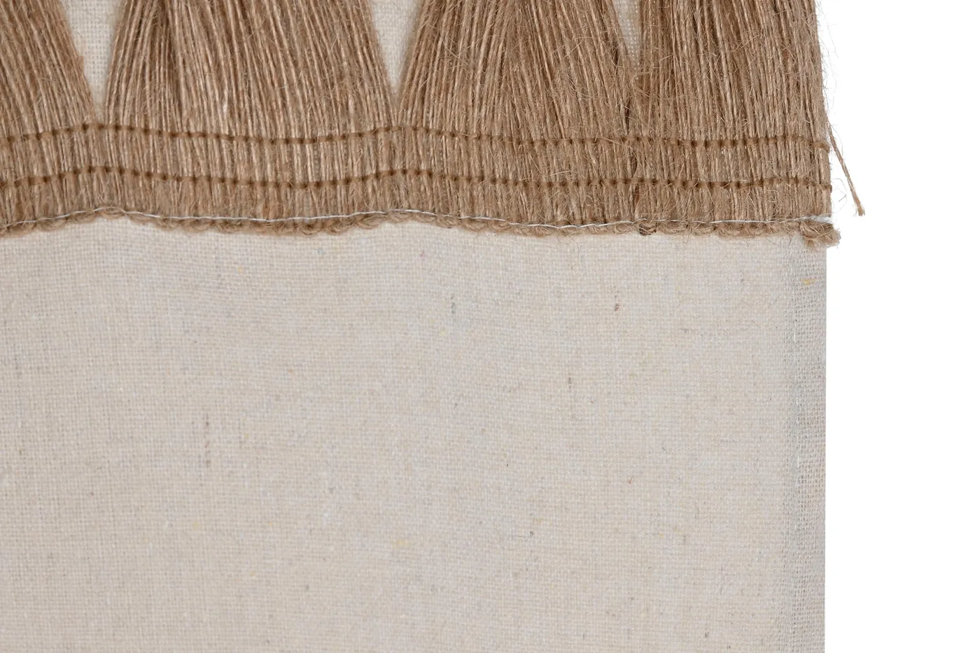 Polyester cotton curtain with appliqués — Photo 2