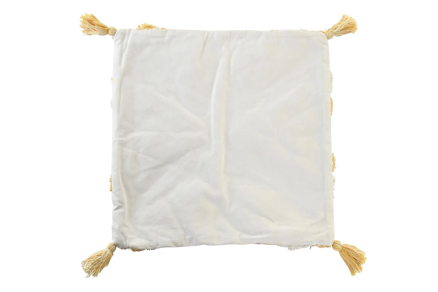 Cotton cushion cover – yellow — Photo 2