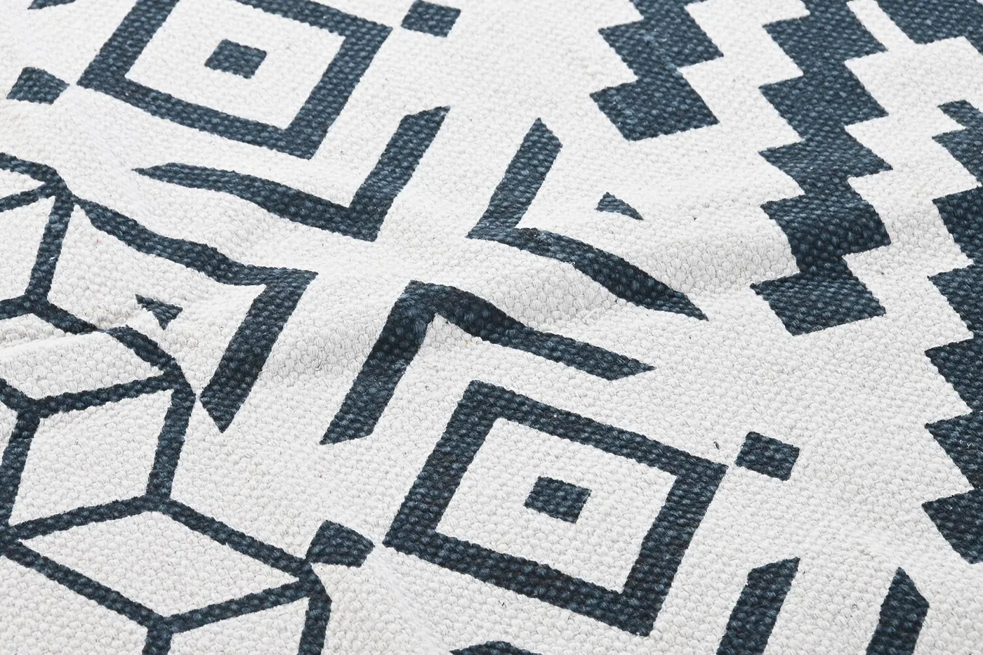 Tapis en coton noir — Photo 2