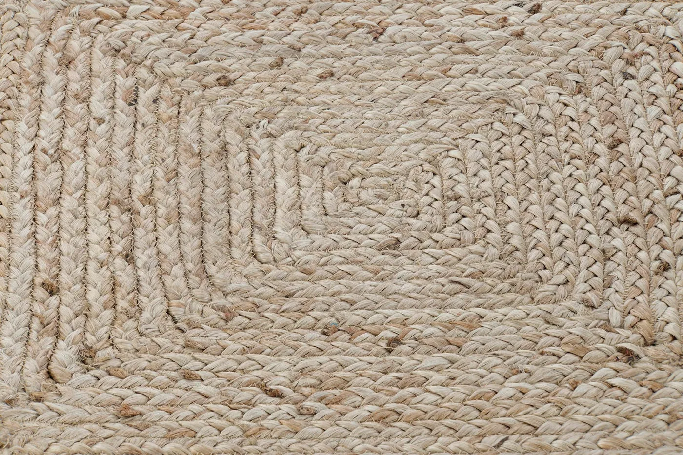 Vloerkleed van jute naturel — Foto 2