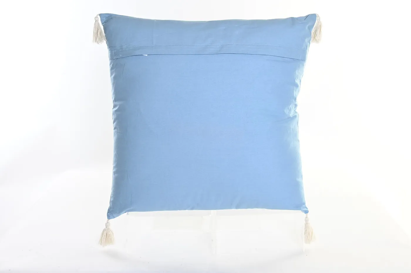 Verweerd kussen van katoen blauw — Foto 2