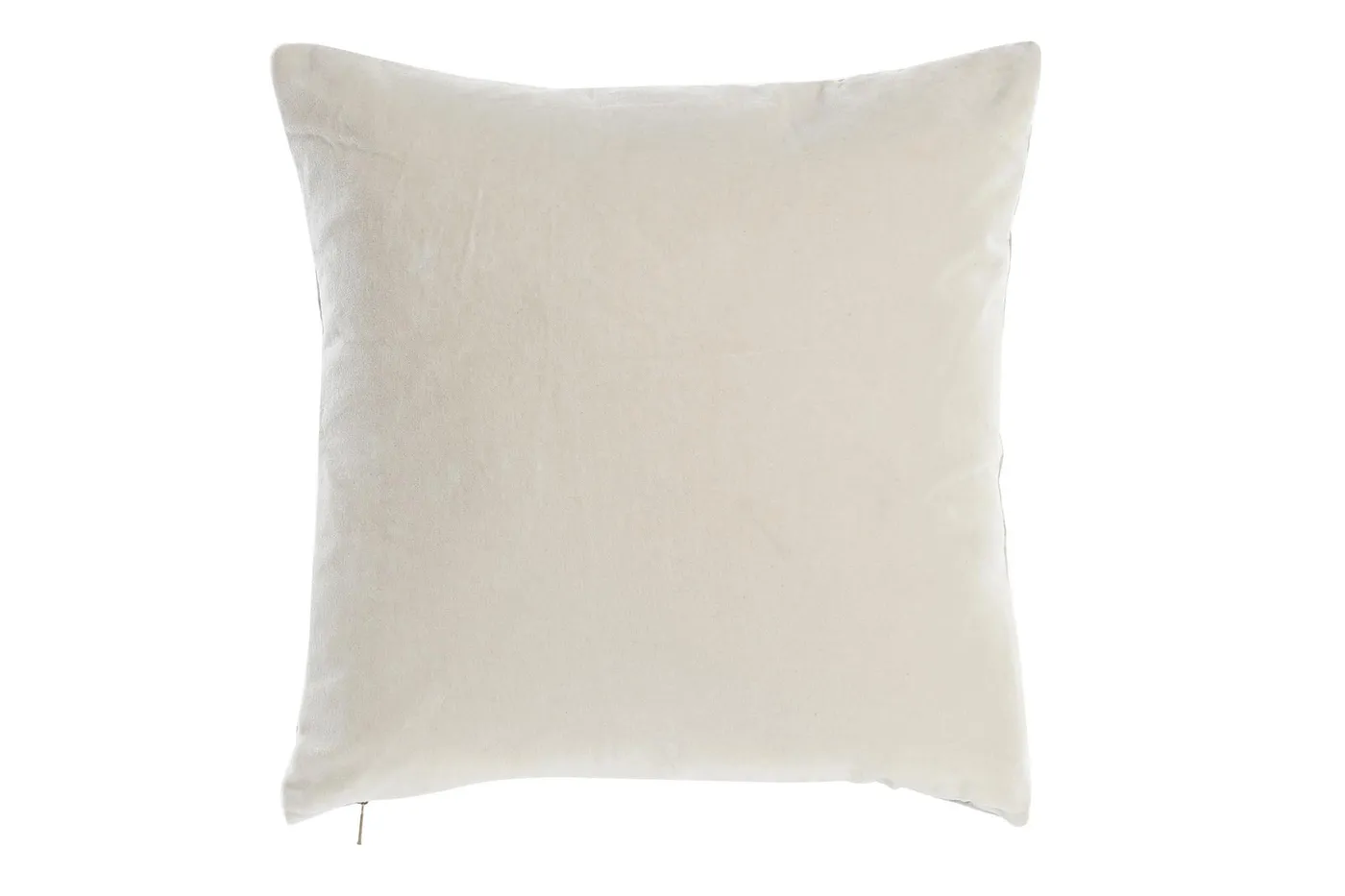 Coussin fleurs en coton et velours — Photo 2