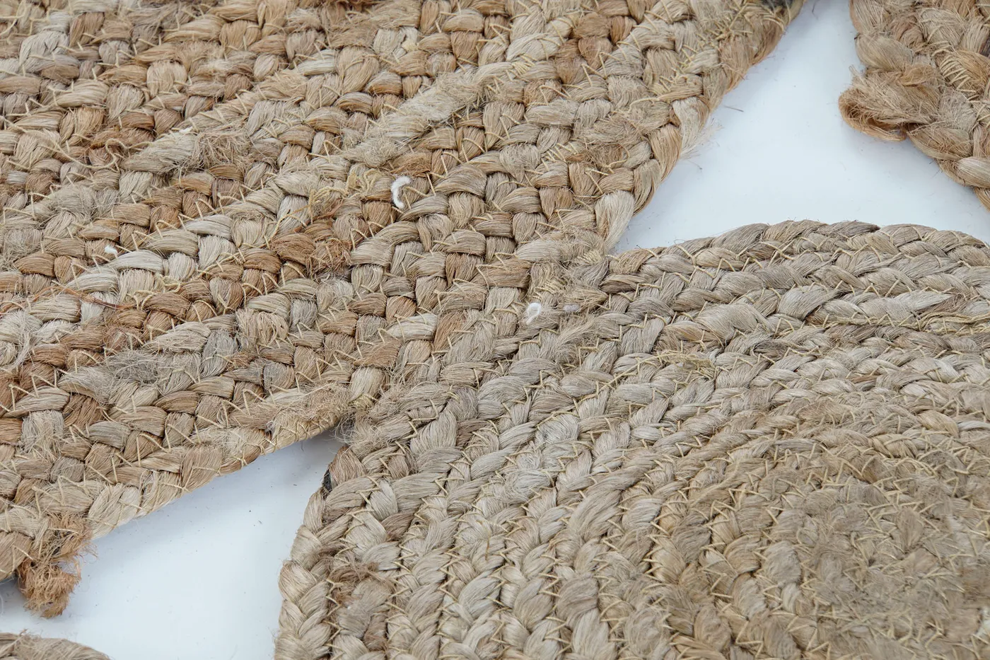 Vloerkleed van jute naturel — Foto 2