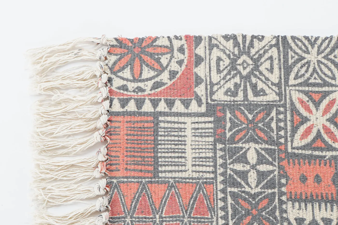 Patchwork cotton rug (2 designs) — Photo 2