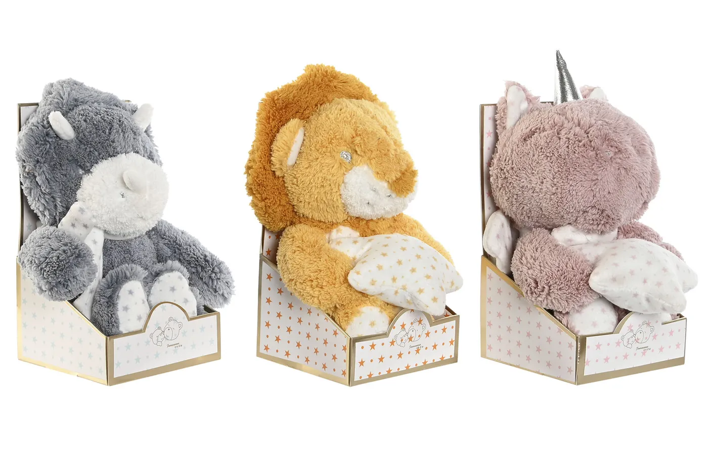 Polyester soft toy (3 designs)