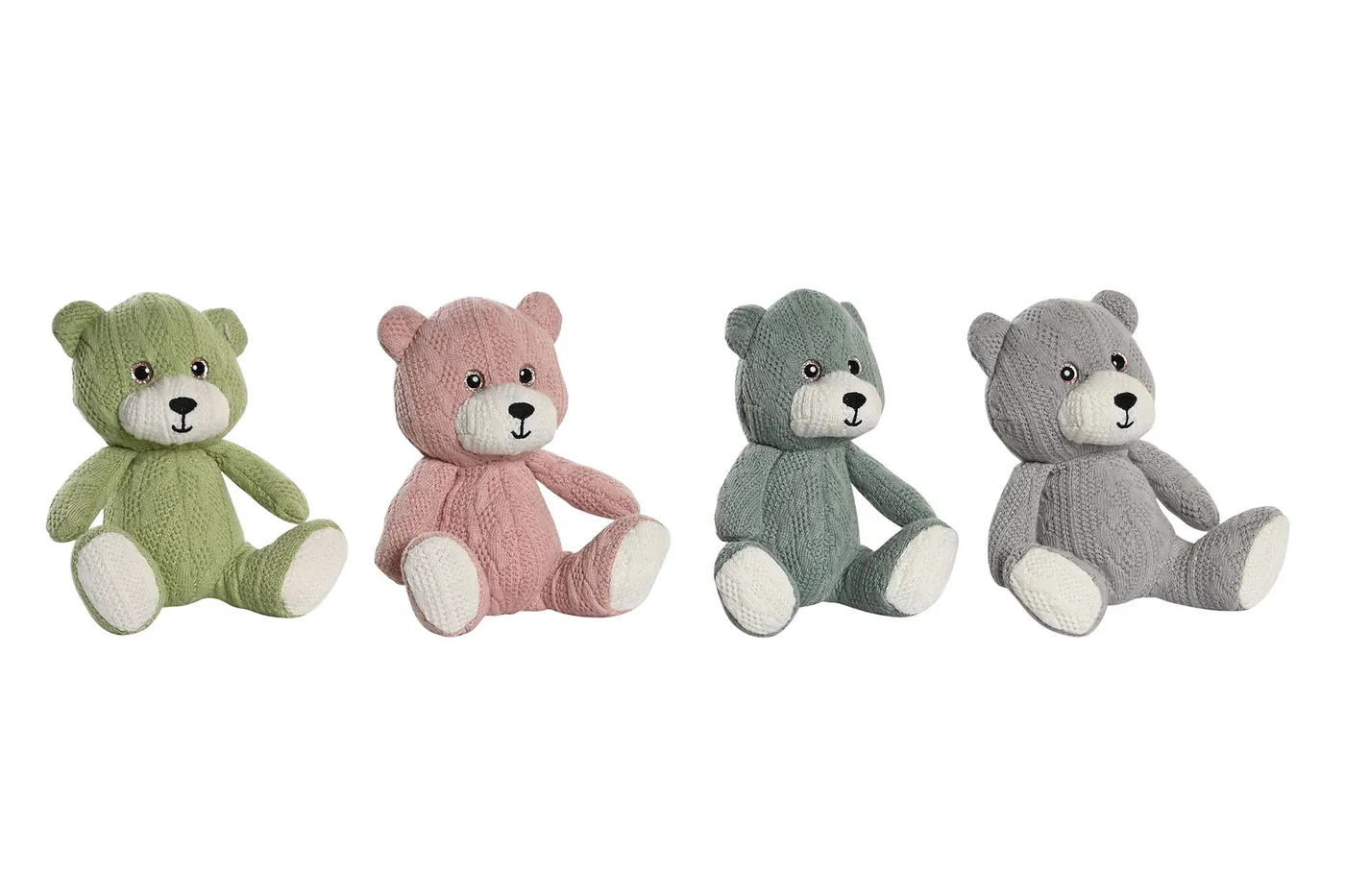 Beertje knuffel van polyester (4 modellen)