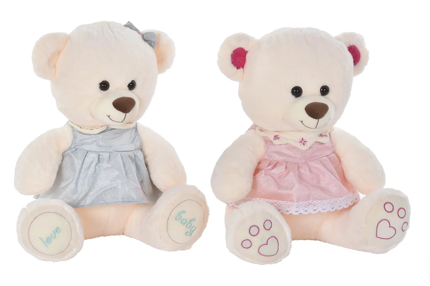 Peluche ours en polyester