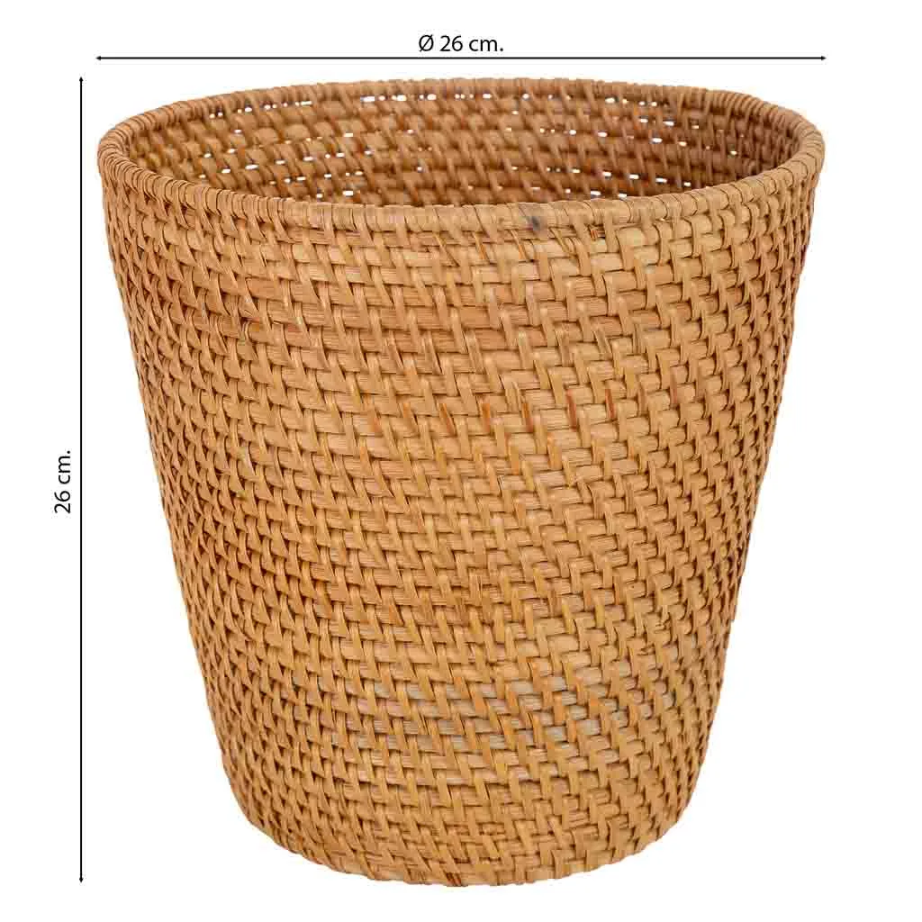 Panier en rotin marron — Photo 3