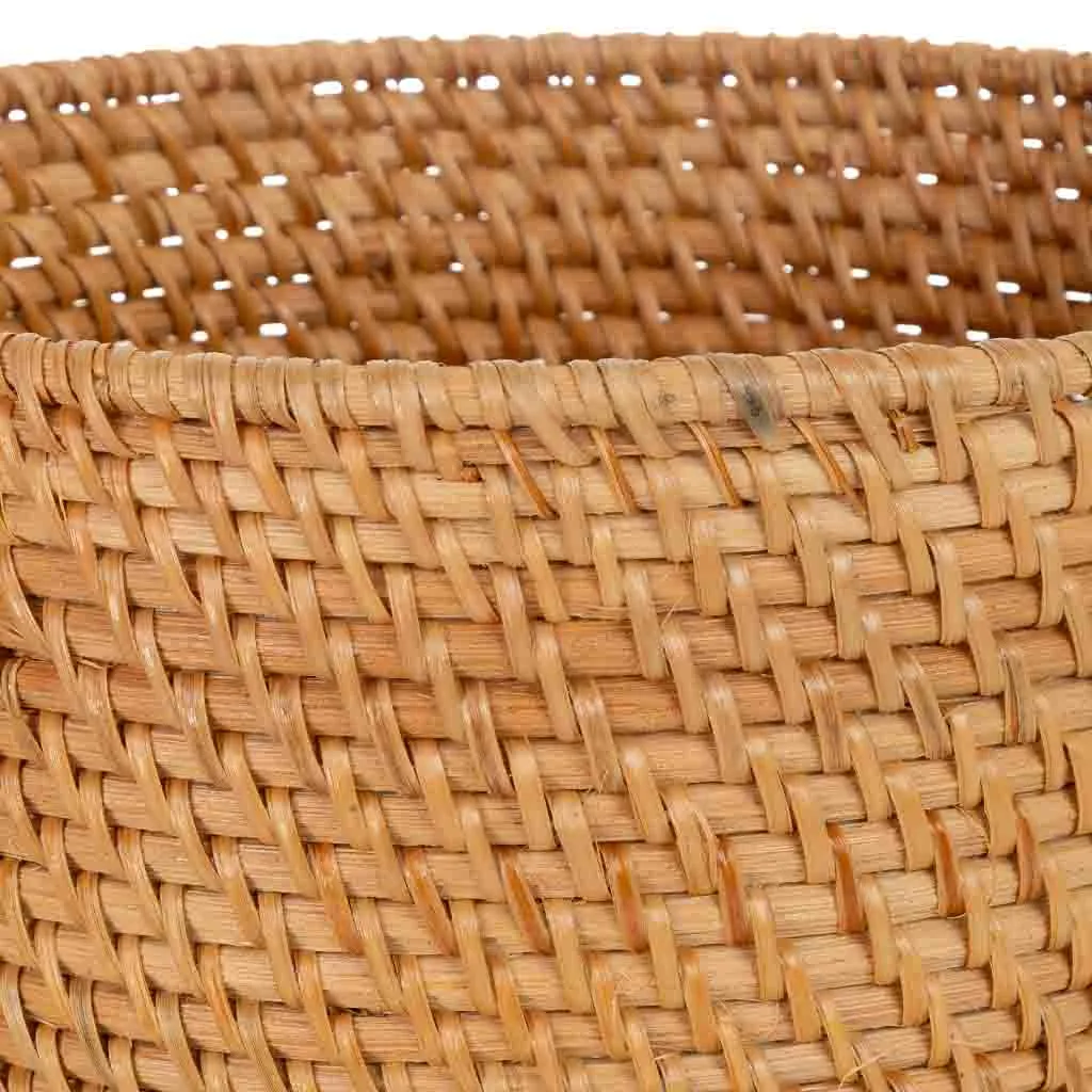 Panier en rotin marron — Photo 4