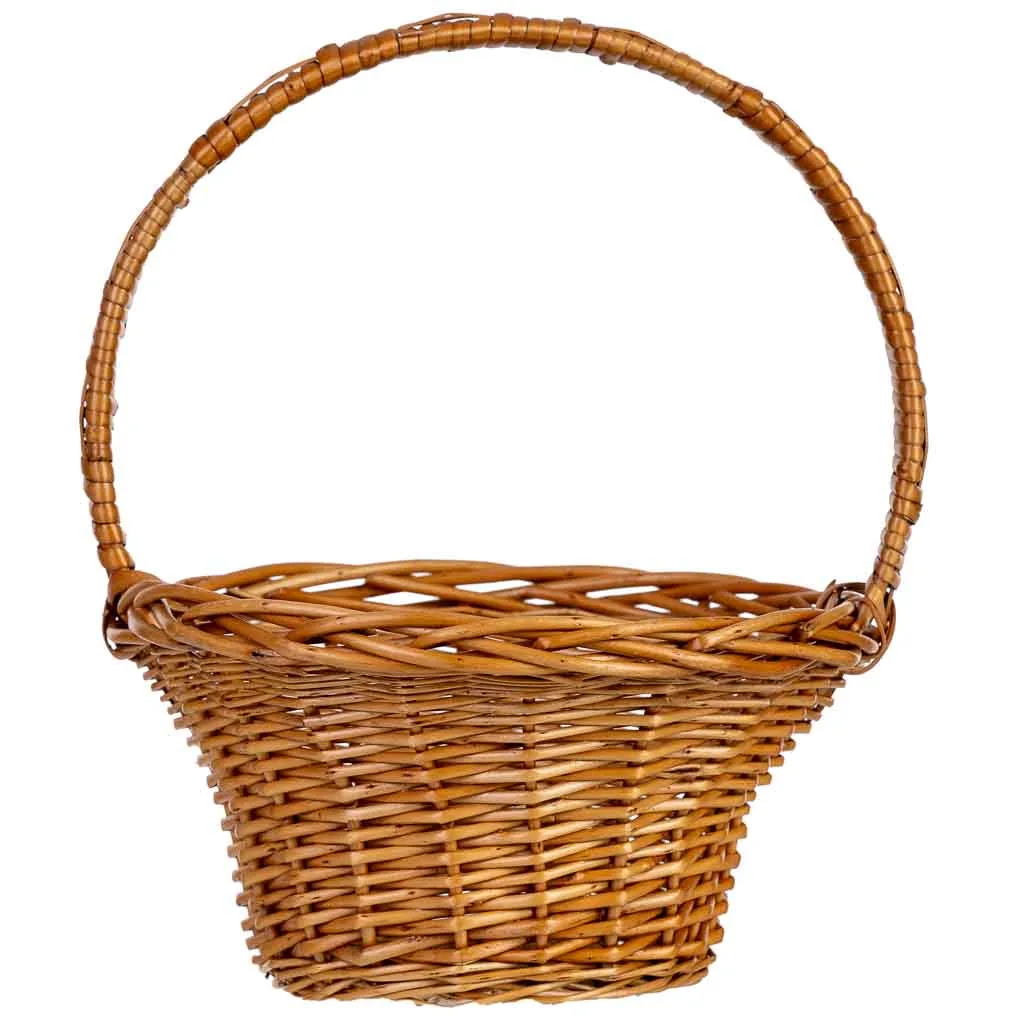 Wicker basket – brown — Photo 2