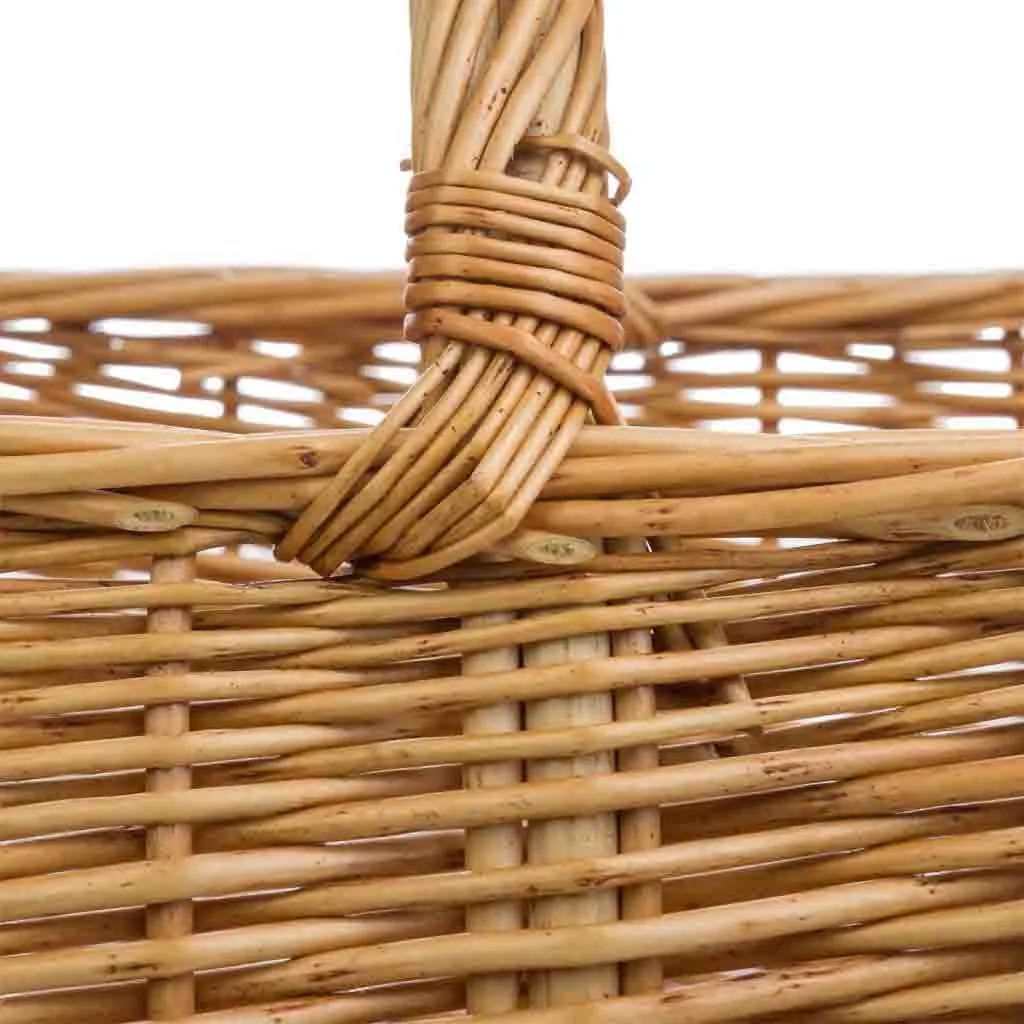 Wicker basket – brown — Photo 4