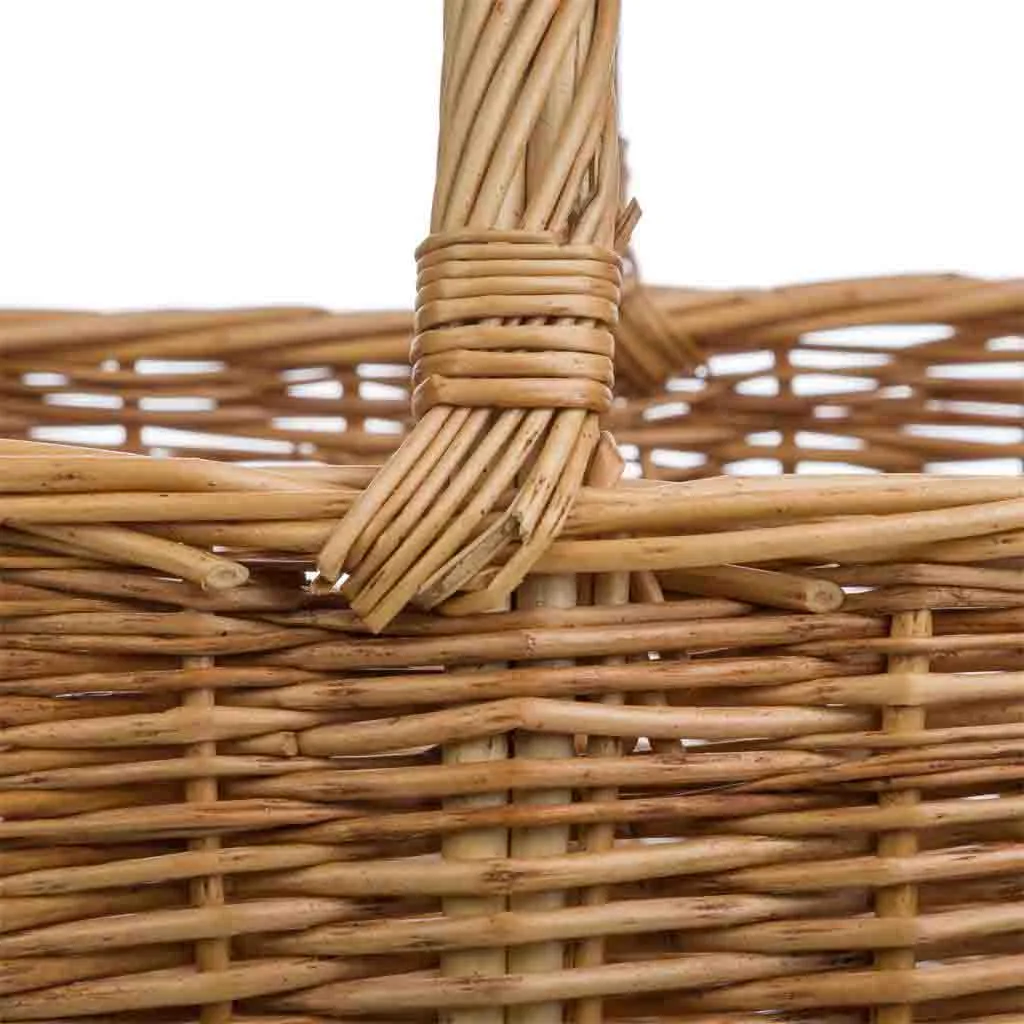 Wicker basket – brown — Photo 4
