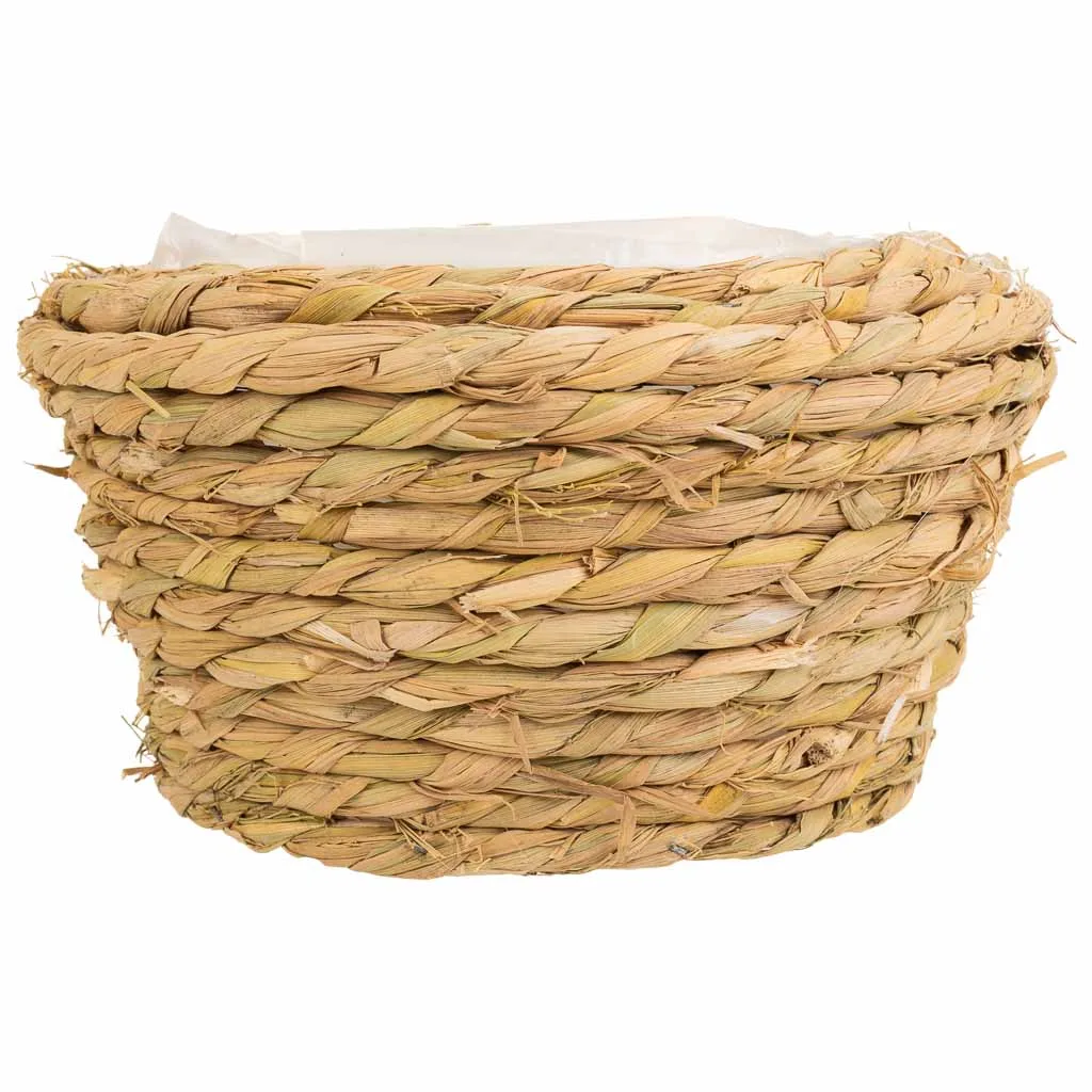 Braided rope basket – brown — Photo 2