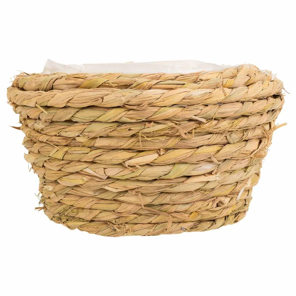Braided rope basket – brown — Photo 3