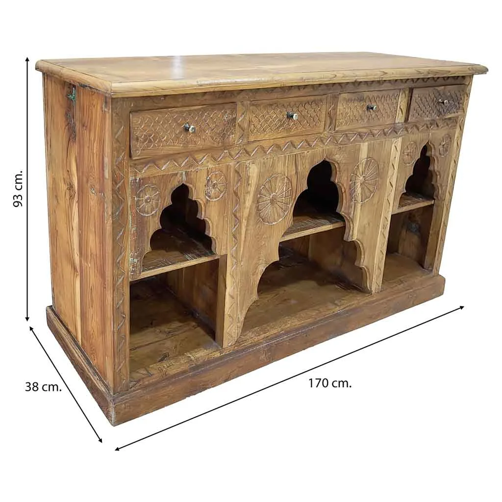 Handmade wood sideboard — Photo 4
