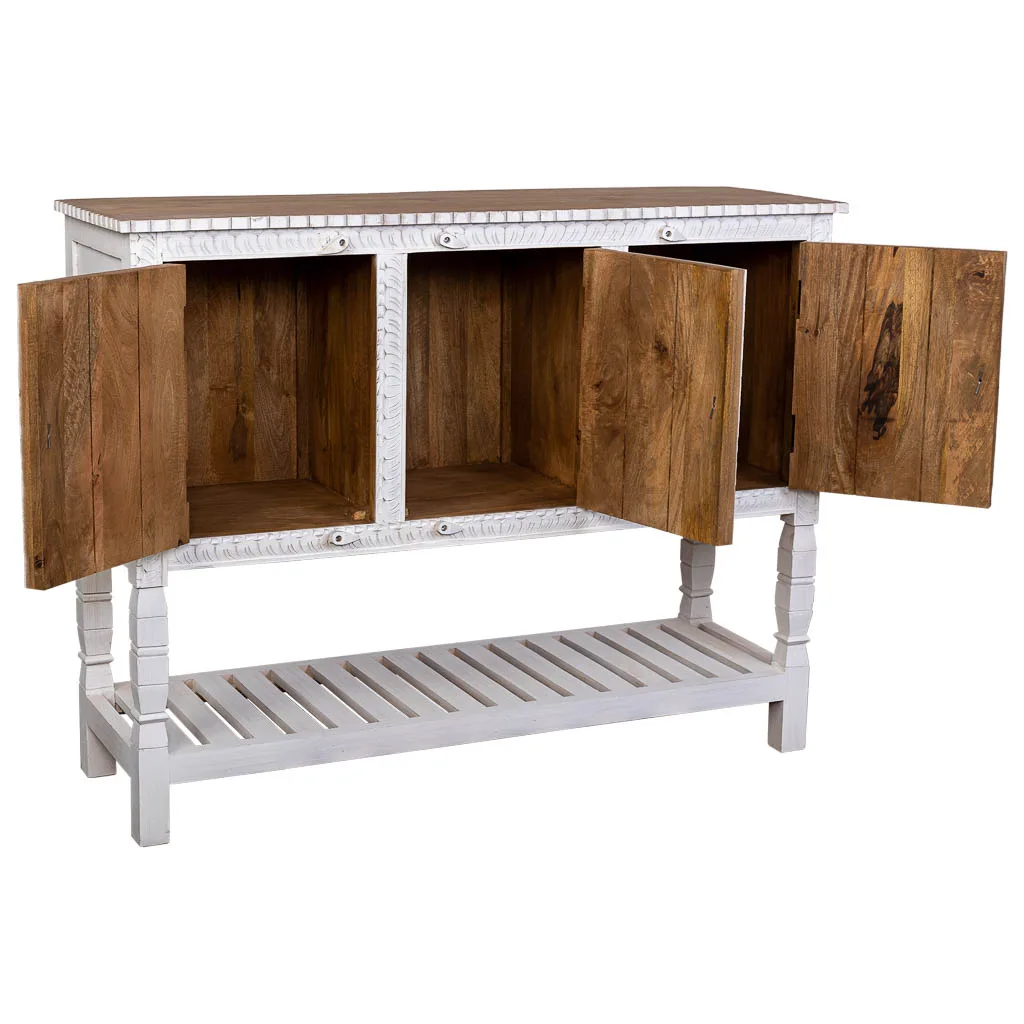Dressoir van hout wit — Foto 3