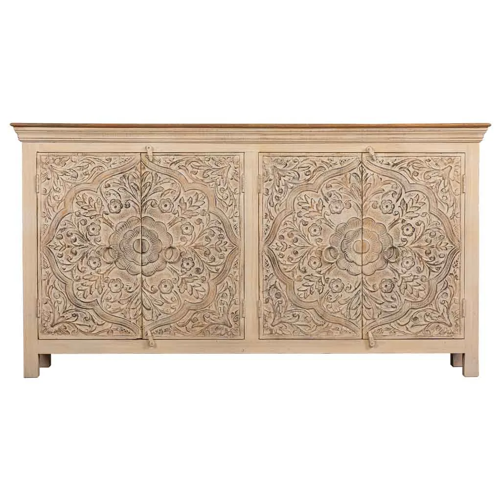 Buffet en bois beige — Photo 2