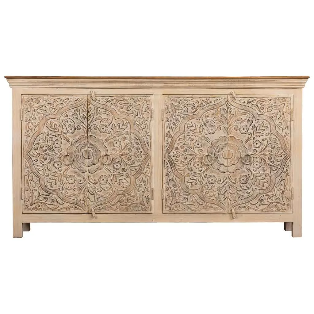 Buffet en bois beige — Photo 4