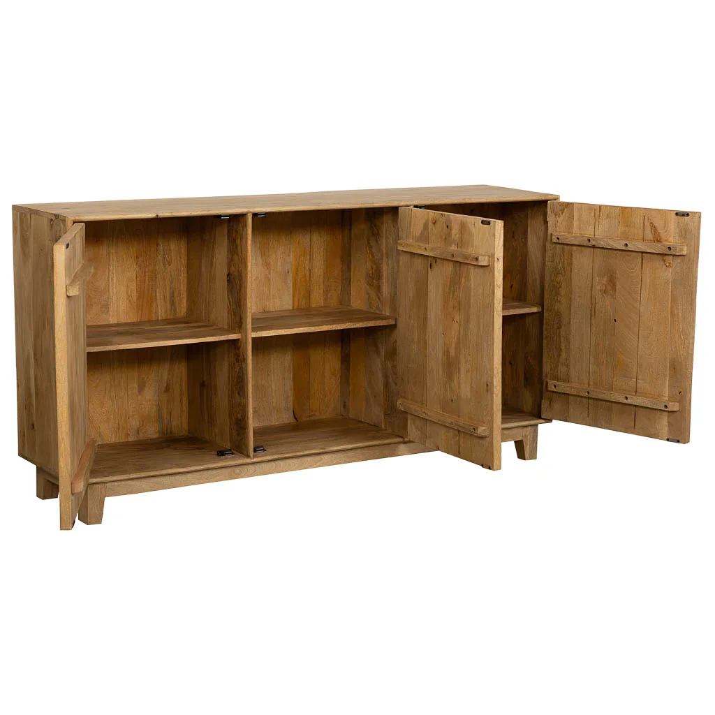 Wood sideboard – brown — Photo 3