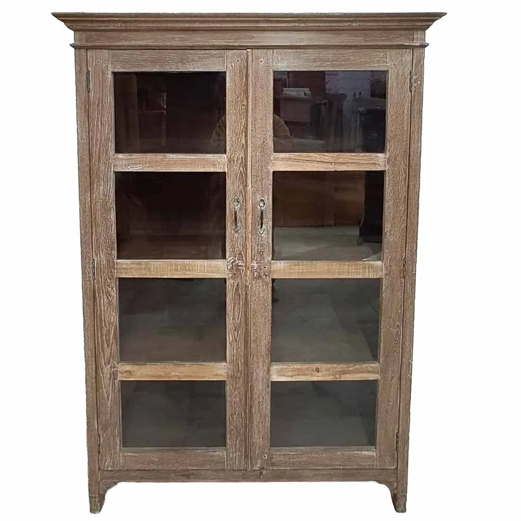 Vitrina artesanal de madera marrón — Foto 2