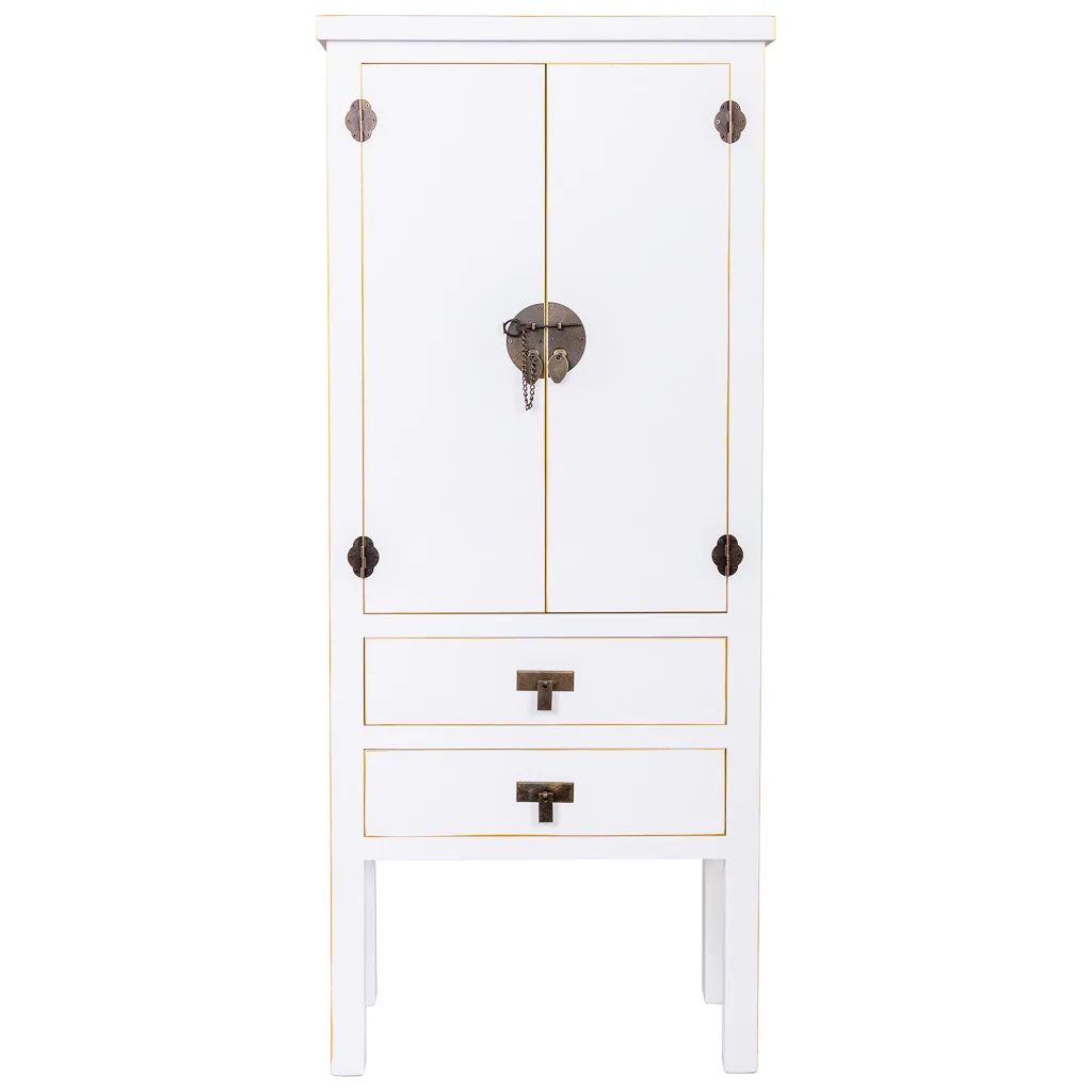Armario con cajones con puertas de madera — Foto 2