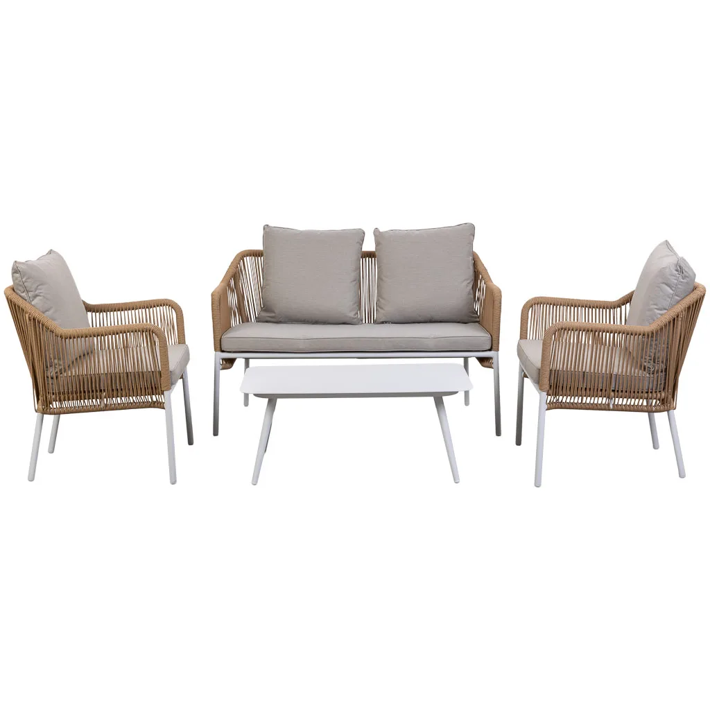 Table sofa armchair – beige — Photo 1