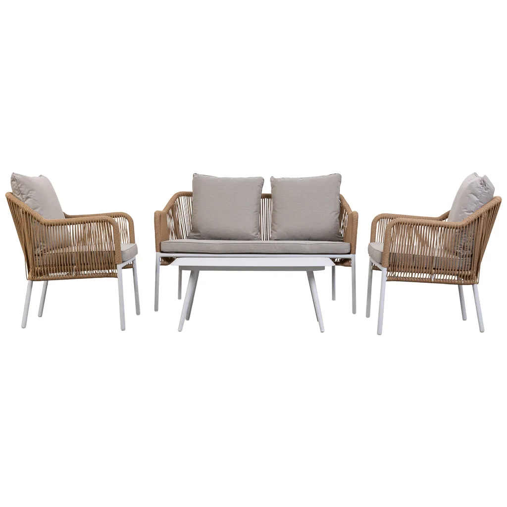Table sofa armchair – beige — Photo 3